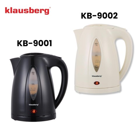 Czajnik elektryczny, 1.2l, klausberg, kb-9001 Klausberg