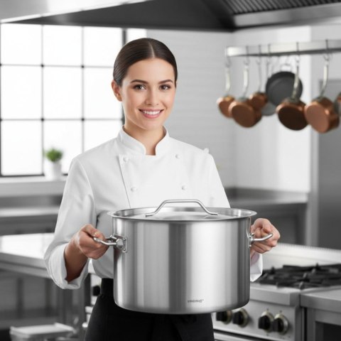 Garnek gastronomiczny, stal nierdzewna, śr.38cm, 27l, kinghoff, kh-2025 KINGHoff