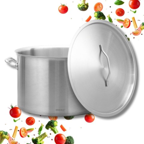 Garnek gastronomiczny, stal nierdzewna, śr.45cm, 44l, kinghoff, kh-2027 KINGHoff