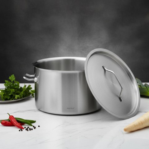 Garnek gastronomiczny, stal nierdzewna, śr.45cm, 44l, kinghoff, kh-2027 KINGHoff
