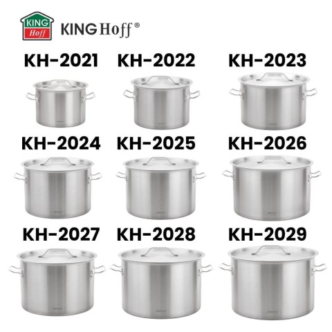Garnek gastronomiczny, stal nierdzewna, śr.50cm, 58l, kinghoff, kh-2028 KINGHoff