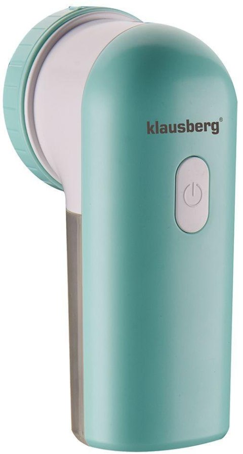 Golarka do ubrań zasilana na baterie, zielono-biała, klausberg, kb-7802 Klausberg