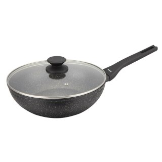 Patelna wok czarny marmurek śr.28cm klausberg Klausberg