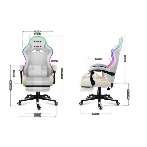 Fotel gamingowy Force 4.7 RGB White