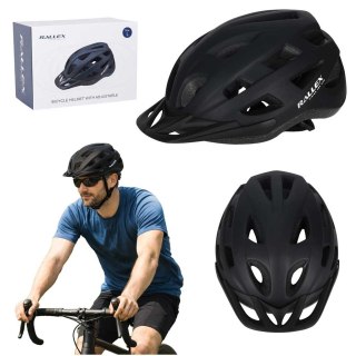 Kask rowerowy na rower RALLEX damski męski regulowany czarny L 58-62cm SHANGHAI RALLEX INDUSTRIAL