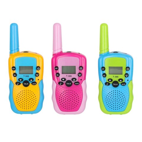 Walkie talkie krótkofalówka dla dzieci zestaw 3 sztuki Kik Sp. z o. o. Sp. k.