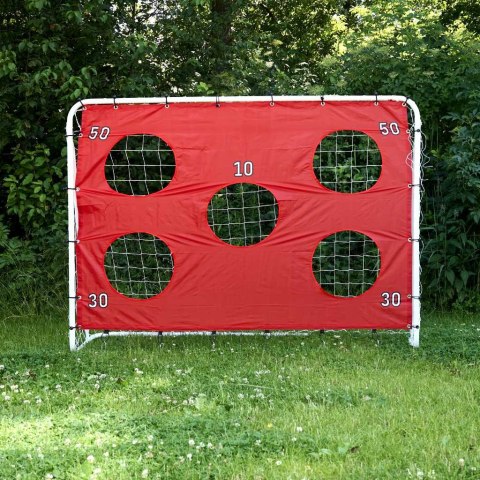 Bramka piłkarska do piłki nożnej dla dzieci treningowa 2w1 + mata celności 215 x 153 x 76 cm Kik Sp. z o. o. Sp. k.