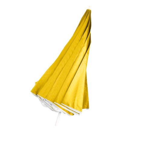 Parasol ogrodowy plażowy regulowany łamany składany UV 150cm żółty Kik Sp. z o. o. Sp. k.