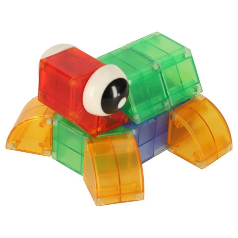 Klocki magnetyczne konstrukcyjne świecące elementy figury 3D 32el. Kik Sp. z o. o. Sp. k.
