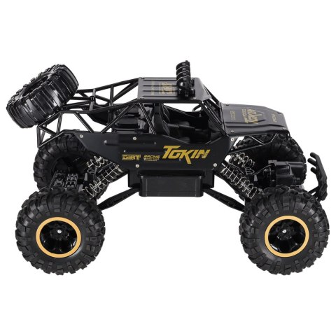 Samochód zdalnie sterowany na pilota RC Rock Crawler 1:12 4WD METAL czarny Kik Sp. z o. o. Sp. k.