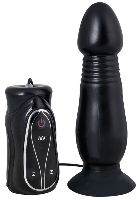 Korek analny wibrujący pchający ssący You2Toys 16 cm TPE