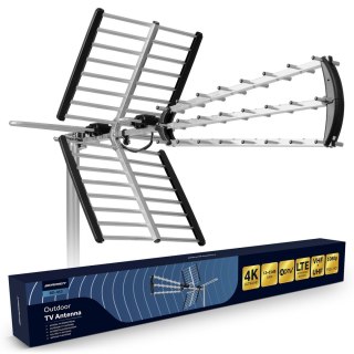 Antena zewnętrzna kierunkowa TV ultra HD 4K Berdsen BD-953