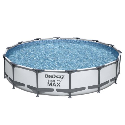 Basen ogrodowy stelażowy 427 x 84 cm 17w1 Bestway 56595