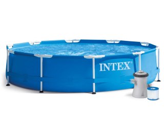 Basen ogrodowy stelażowy 305 x 76 cm 15w1 INTEX 28202