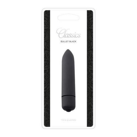 Wibrator bullet Toyz4lovers Classics czarny 9 cm