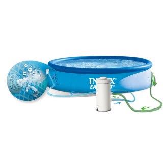 Basen ogrodowy rozporowy 457 x 84 cm 15w1 INTEX 28158 + maszynka do baniek GRATIS