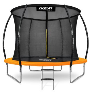 Trampolina ogrodowa profilowana 8ft/252cm z siatką wewnętrzną Neo-Sport
