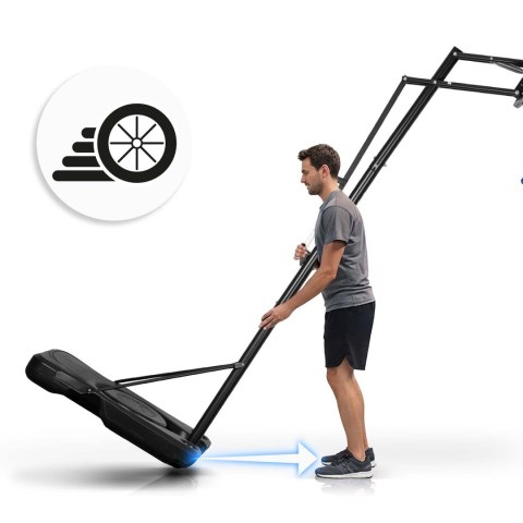Kosz do koszykówki regulowany 170-305cm stabilny duży Neo-Sport NS-283