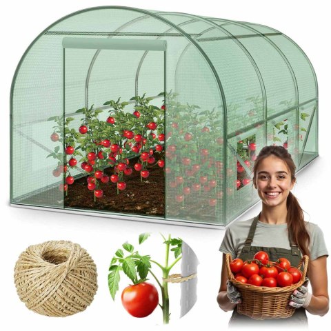 Tunel ogrodowy szklarnia ogrodowa 3 x 2 m (6m2) Plonos