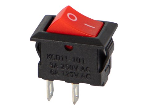 3924# Przełącznik mk1012c czerwony kołyskowy Blow