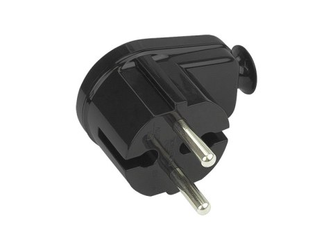 3992# Wtyczka wt-16b kątowa czarna Blow