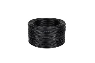 Kabel koncentryczny RG174 50 Ohm 100m czarny Cabletech