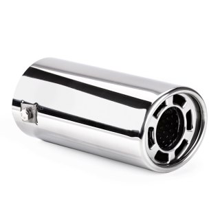 Końcówka tłumika wydechu stal nierdzewna mt 006 chrom amio-01306 AMiO