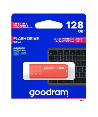 Pendrive Goodram USB 3.2 128GB pomarańczowy Goodram