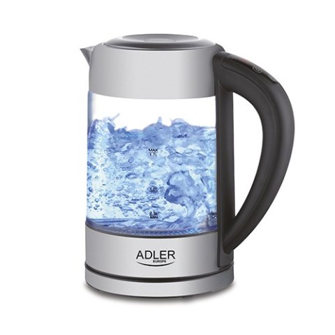 AD 1247 Czajnik szklany 1,7 l z regulacją temp. ADLER