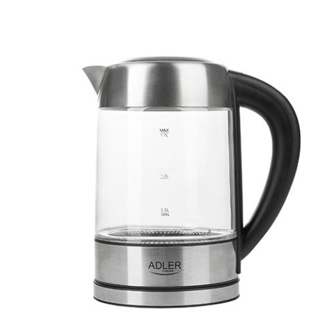 AD 1247 Czajnik szklany 1,7 l z regulacją temp. ADLER
