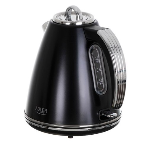 AD 1343 black Czajnik metalowy 1,5 l strix ADLER