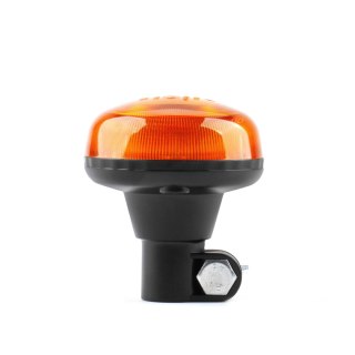 Lampa ostrzegawcza błyskowa mini kogut 18 led r65 r10 12v 24v w21p amio-02922 AMiO