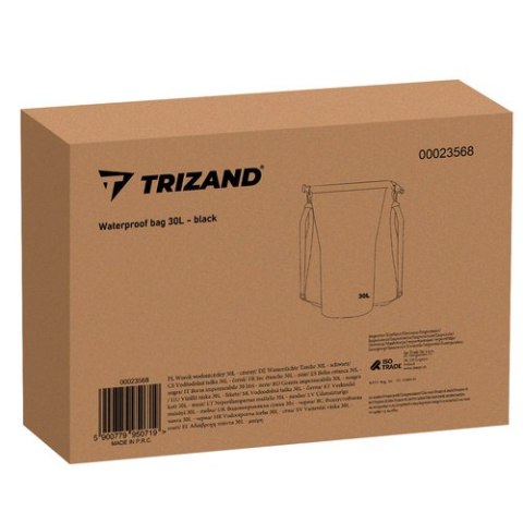 Worek wodoszczelny 30L czarny 23568 TRIZAND