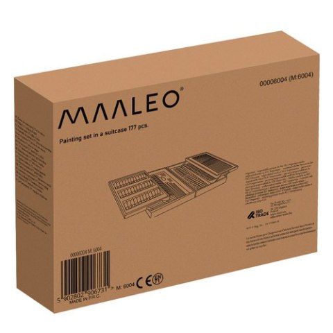 Zestaw do malowania 177szt w walizce MAALEO