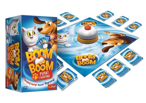 Gra zręcznościowa Boom Boom Psiaki i Kociaki Trefl 01909 TREFL GRY