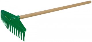 Grabie z drewnianym uchwytem 60 cm LENA