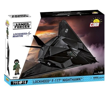 Klocki lockheed f-117 nighthawk 795 klocków COBI KLOCKI