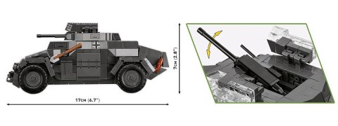 Klocki sd.kfz 222 502 klocki COBI KLOCKI