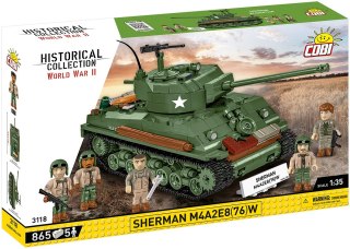 Klocki sherman m4a2e8 865 klocków COBI KLOCKI