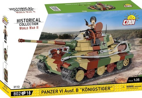 Panzer vi ausf. b königstiger COBI KLOCKI