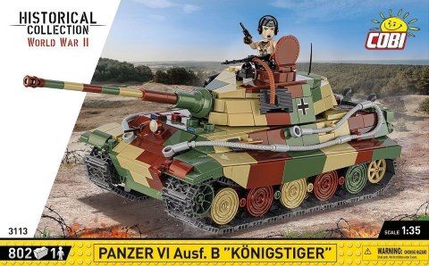 Panzer vi ausf. b königstiger COBI KLOCKI