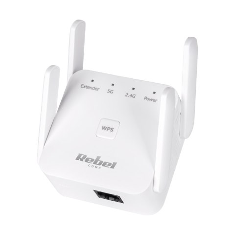 Repeater - wzmacniacz sieci bezprzewodowej 2.4+5 GHz Rebel Rebel