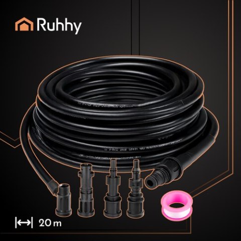Wąż do czyszczenia rur z adapterem 20m Ruhhy 26133 RUHHY