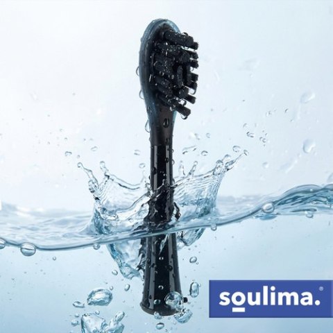 Końcówka do szczoteczki czarna 2szt. Soulima 26932 SOULIMA