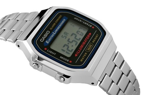 CASIO Zegarek CASIO Vintage A168WA-1YES + BOX
