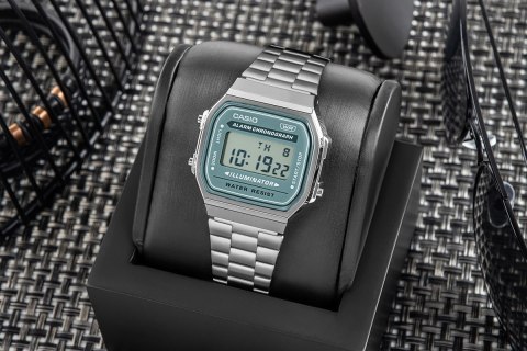 CASIO Zegarek Męski CASIO VINTAGE A168WA-3AYES + BOX