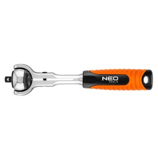Grzechotka 1/4", 360°, 72 zębów NEO TOOLS