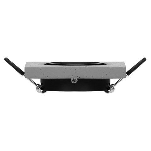 HALISI SM ramka dekoracyjna oprawy punktowej, MR16/GU10 max 50W, kwadrat, ruchoma, czarna Orno