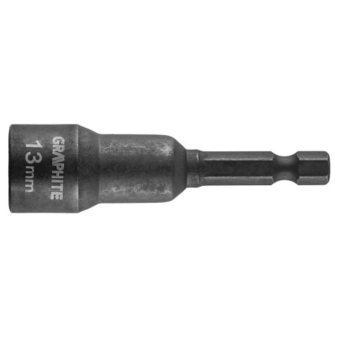 Nasadka udarowa, magnetyczna 13 x 65 mm GRAPHITE