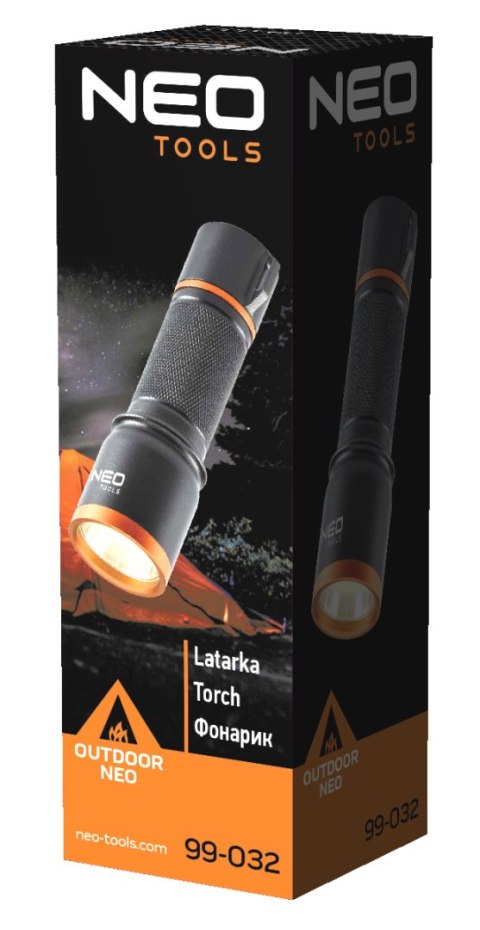 Latarka bateryjna 3 x AA 200 lm COB LED NEO TOOLS